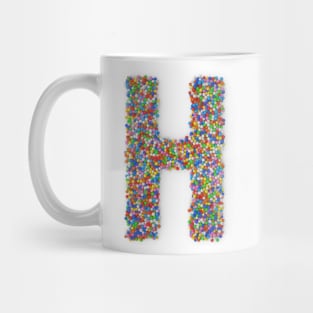 Sweet sprinkles - letter H Mug